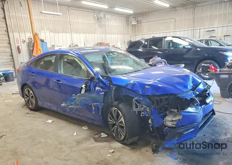2018 Honda Civic Ex from USA, damaged, VIN JHMFC1F37JX043458